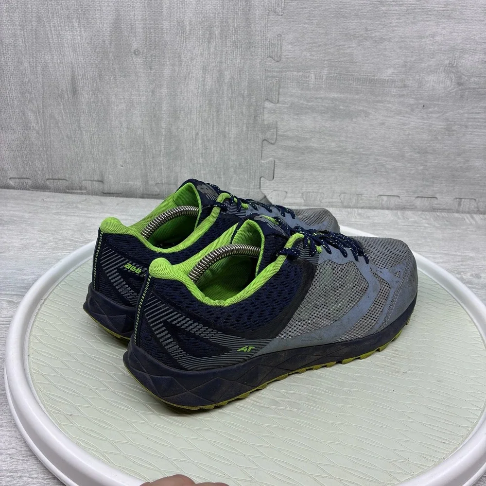 New Balance 590v3 Trail Running Shoes Mens 10.5 Blue Lime Extra Wide MT590LC3